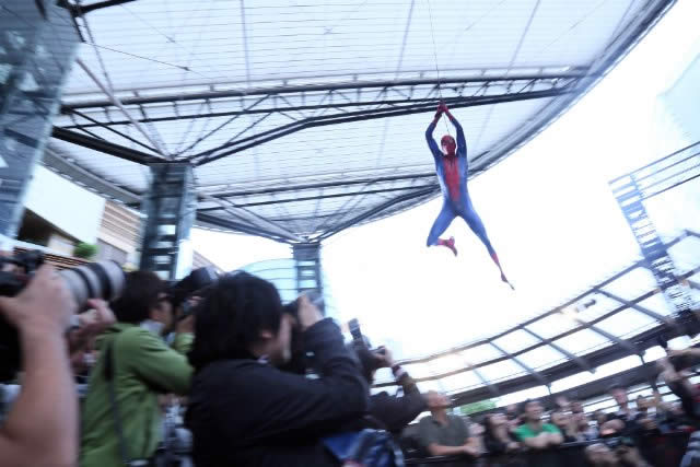 ACWOEXpC_[}L҉ The Amazing Spider-Man Press Conference in Japan