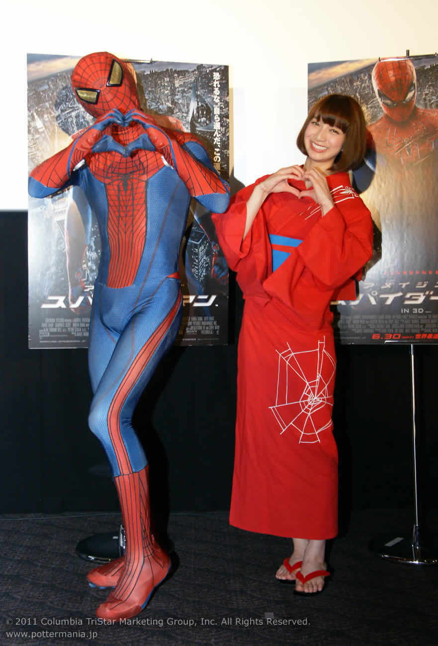 ACWOEXpC_[}ړߗACxg Japanese Idle Serina at The Amazing Spider-Man Japanese Movie Event